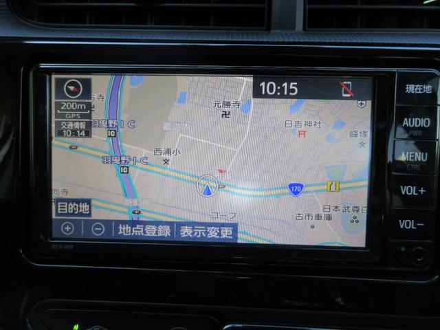 アクア G 純正ナビ TV バックカメラ ETC ドラレコ シートヒーター LEDヘッドライト&フォグ セーフティセンス クリアランスソナー クルーズコントロール プッシュスタート スマートキー 1オーナー禁煙車(28枚目)