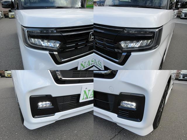 Ｎ－ＢＯＸカスタム Ｌターボ　スタイル＋ブラック　純正８インチナビ　フルセグＴＶ　前後ドラレコ　ＥＴＣ２．０　パドルシフト　シートヒーター　両側パワースライド　ホンダセンシング　コーナーセンサー　ＬＥＤヘッドライト＆フォグ　電子ブレーキ　１オーナー（26枚目）