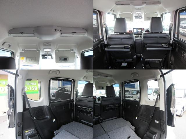 スペーシアカスタム ハイブリッドXSターボ スズキコネクト対応9インチ全方位モニター付メモリーナビ フルセグTV ステアリングヒーター シートヒーター パドルシフト 両側自動ドア セーフティーサポート HUD LEDヘッド&フォグ 1オーナー(23枚目)