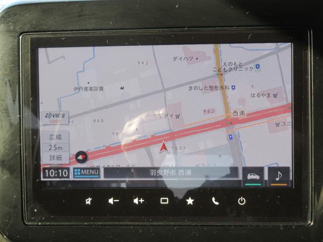 スペーシアカスタム ハイブリッドXSターボ スズキコネクト対応9インチ全方位モニター付メモリーナビ フルセグTV ステアリングヒーター シートヒーター パドルシフト 両側自動ドア セーフティーサポート HUD LEDヘッド&フォグ 1オーナー(32枚目)