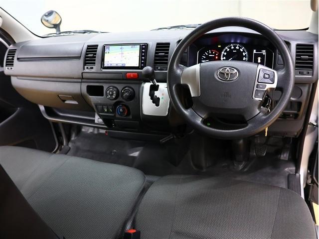 ハイエースバン ＤＸ　フルセグ　メモリーナビ　ＤＶＤ再生　衝突被害軽減システム　ナビ連動ＥＴＣ　乗車定員６人　ディーゼル（5枚目）