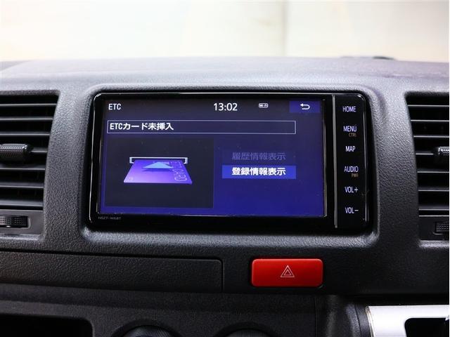 ハイエースバン ＤＸ　フルセグ　メモリーナビ　ＤＶＤ再生　衝突被害軽減システム　ナビ連動ＥＴＣ　乗車定員６人　ディーゼル（8枚目）