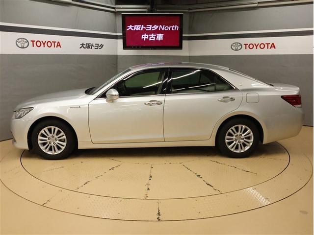 クラウンハイブリッド ロイヤルサルーン　フルセグ　ＨＤＤナビ　ＤＶＤ再生　バックカメラ　ナビ連動ＥＴＣ　ＨＩＤヘッドライト　シートヒーター　ステアリングヒーター（3枚目）