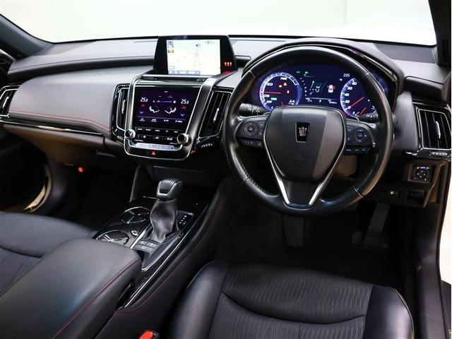 クラウンハイブリッド S スポーツスタイル サンルーフ フルセグ メモリーナビ DVD再生 バックカメラ 衝突被害軽減システム ETC LEDヘッドランプ 車線逸脱装置 オートマチックハイビーム(5枚目)