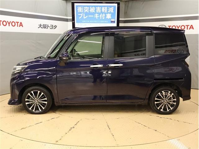 ルーミー カスタムＧ－Ｔ　ワンセグ　メモリーナビ　バックカメラ　衝突被害軽減システム　両側電動スライド　ＬＥＤヘッドランプ　アイドリングストップ　パノラミックビューモニター　シートヒーター（3枚目）