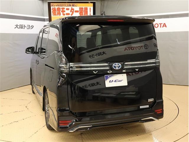 ヴォクシー ハイブリッドS-Z フルセグ メモリーナビ DVD再生 後席モニター バックカメラ 衝突被害軽減システム ETC2.0 両側電動スライド LEDヘッドランプ 乗車定員7人 3列シート フルエアロ シートヒーター(4枚目)