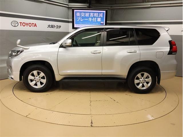 ランドクルーザープラド ＴＸ　４ＷＤ　フルセグ　メモリーナビ　ＤＶＤ再生　バックカメラ　衝突被害軽減システム　ＥＴＣ　ＬＥＤヘッドランプ　乗車定員７人　３列シート　ディーゼル（3枚目）