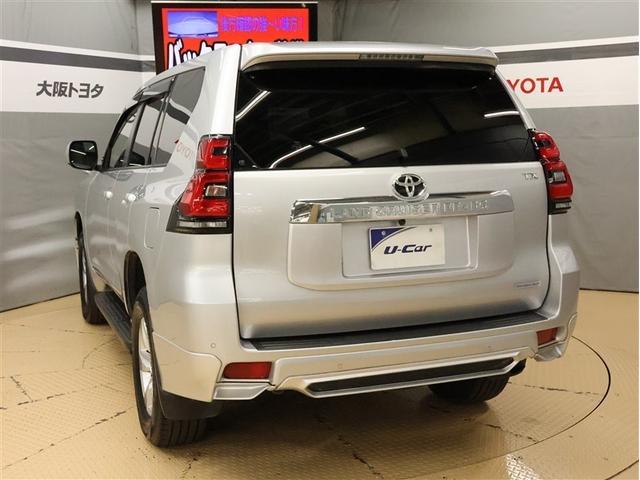 ランドクルーザープラド ＴＸ　４ＷＤ　フルセグ　メモリーナビ　ＤＶＤ再生　バックカメラ　衝突被害軽減システム　ＥＴＣ　ＬＥＤヘッドランプ　乗車定員７人　３列シート　ディーゼル（4枚目）