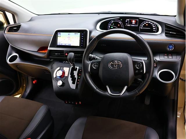 シエンタ ハイブリッド　ファンベースＧ　クエロ　フルセグ　メモリーナビ　ＤＶＤ再生　バックカメラ　衝突被害軽減システム　車線逸脱装置　オートクルーズ　ＥＴＣ　両側電動スライド　ＬＥＤヘッドランプ　ウオークスルー　シートヒーター　ハンドルヒーター（5枚目）