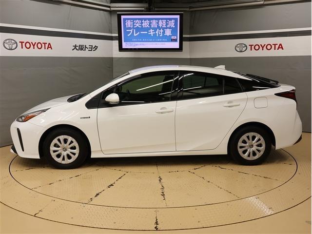 プリウス S 純正アルミ ワンセグ メモリーナビ ガイド付きバックカメラ 衝突被害軽減システム 車線逸脱装置 オートクルーズ ETC LEDヘッドランプ オートマチックハイビーム(3枚目)