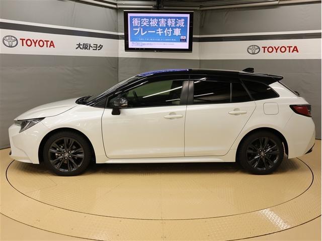 カローラツーリング ハイブリッド　ダブルバイビー　フルセグ　メモリーナビ　バックカメラ　衝突被害軽減システム　ＥＴＣ　ＬＥＤヘッドランプ　シートヒーター　ステアリングヒーター　ブラインドスポットモニター（3枚目）