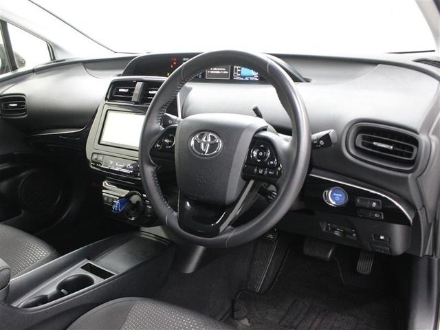 プリウス S フルセグ メモリーナビ DVD再生 バックカメラ 衝突被害軽減システム ETC LEDヘッドランプ アイドリングストップ(6枚目)