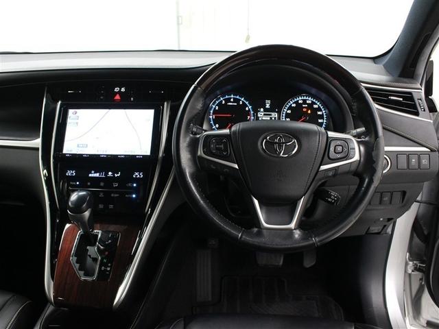 ハリアー プレミアム　フルセグ　メモリーナビ　ＤＶＤ再生　バックカメラ　ＥＴＣ　ＬＥＤヘッドランプ　ワンオーナー　フルエアロ　アイドリングストップ（4枚目）