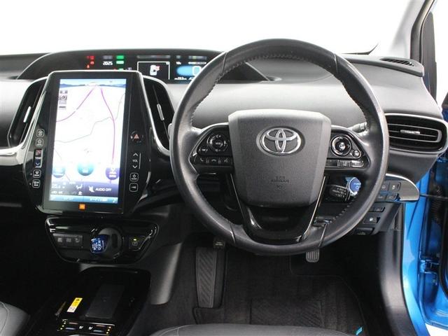 プリウス Ａプレミアム　革シート　サンルーフ　フルセグ　メモリーナビ　ミュージックプレイヤー接続可　バックカメラ　衝突被害軽減システム　ＥＴＣ　ＬＥＤヘッドランプ　アイドリングストップ（4枚目）