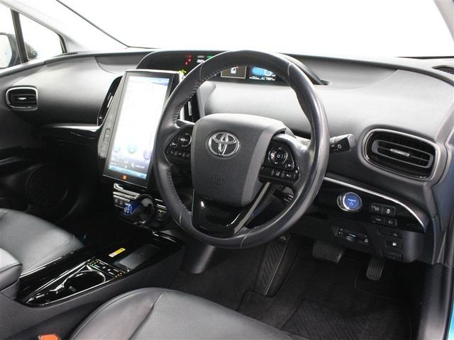 プリウス Ａプレミアム　革シート　サンルーフ　フルセグ　メモリーナビ　ミュージックプレイヤー接続可　バックカメラ　衝突被害軽減システム　ＥＴＣ　ＬＥＤヘッドランプ　アイドリングストップ（5枚目）