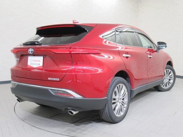 ハリアー Z レザーパッケージ イモビ バックモニター プリクラッシュセーフティ ナビ&TV LEDヘッド 1オーナー クルコン 横滑防止装置 地デジTV レザーシート 4WD スマートキー ETC メモリーナビ キーレス(6枚目)