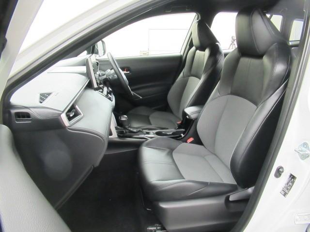 カローラクロス ハイブリッド Z 衝突軽減B フルセグテレビ スマキ- ワンオーナ 半レザー Bモニター アクティブクルーズコントロール メモリナビ イモビ LED AC キーレス パワステ アルミ エアバッグ ABS 横滑り防止機能(30枚目)