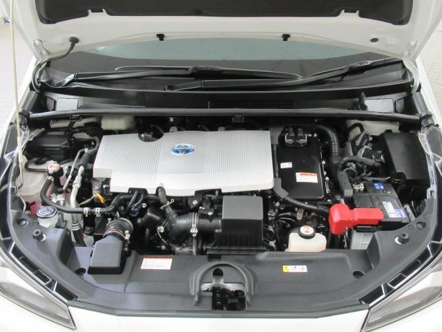 プリウス SセーフティプラスII メモリーナビ ワンセグ バックモニター LEDヘッドライト CD再生機能 純正アルミ イモビライザー スマートキー 衝突被害軽減ブレーキ ペダル踏み間違い急発進制御装置 ブラインドスポットモニター(36枚目)