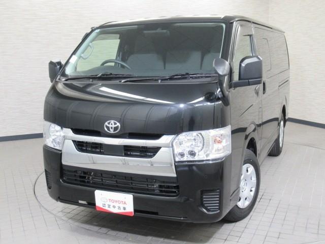 ハイエースバン ＤＸ　ＧＬパッケージ　ＬＥＤヘッド　１オーナー車　横滑り防止装置　キーレスエントリー　エアコン　パワステ　フロントパワーウインドウ　エアバック　セキュリティー　ＡＢＳ　インテリジェントクリアランスソナー　ＡＣ１００Ｖ（4枚目）