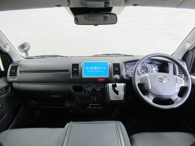 ハイエースバン ＤＸ　ＧＬパッケージ　ＬＥＤヘッド　１オーナー車　横滑り防止装置　キーレスエントリー　エアコン　パワステ　フロントパワーウインドウ　エアバック　セキュリティー　ＡＢＳ　インテリジェントクリアランスソナー　ＡＣ１００Ｖ（27枚目）