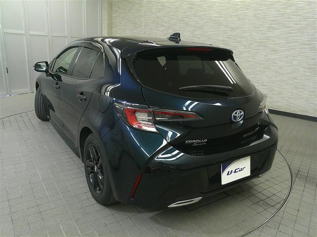 カローラスポーツ ハイブリッドＧ　スタイルパッケージ　衝突軽減ブレーキ　ＬＥＤライト　ナビ＆ＴＶ　エアコン　スマキー　横滑り防止装置　エアバッグ　盗難防止システム　アルミホイール　ワンオーナー　バックカメラ　フルセグＴＶ　ＥＴＣ　パワステ　キーレス（5枚目）