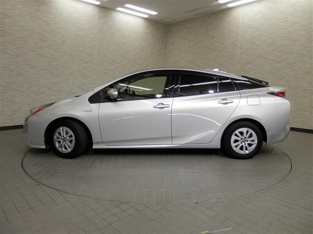 プリウス Sセーフティプラス 衝突回避システム Bモニター LEDライト クルコン ETC装備 スマートKEY ナビTV イモビライザー 横滑り防止機能 PW カーテンエアバッグ キーレスエントリー オ-トエアコン アルミ ABS(6枚目)