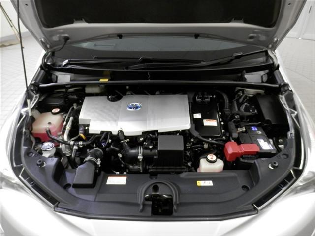 プリウス Sセーフティプラス 衝突回避システム Bモニター LEDライト クルコン ETC装備 スマートKEY ナビTV イモビライザー 横滑り防止機能 PW カーテンエアバッグ キーレスエントリー オ-トエアコン アルミ ABS(34枚目)