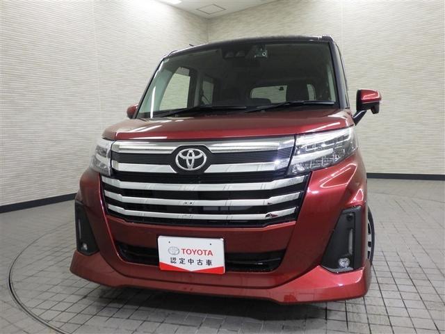 ルーミー カスタムＧ　アイドリング　両側電動ＳＤ　ＬＥＤヘット　バックビューモニター　衝突回避ブレーキ　ＴＶ　地デジ　スマートキー　クルーズコントロール　ＥＴＣ　オートエアコン　アルミホイール　キーフリーシステム　ＡＢＳ（4枚目）