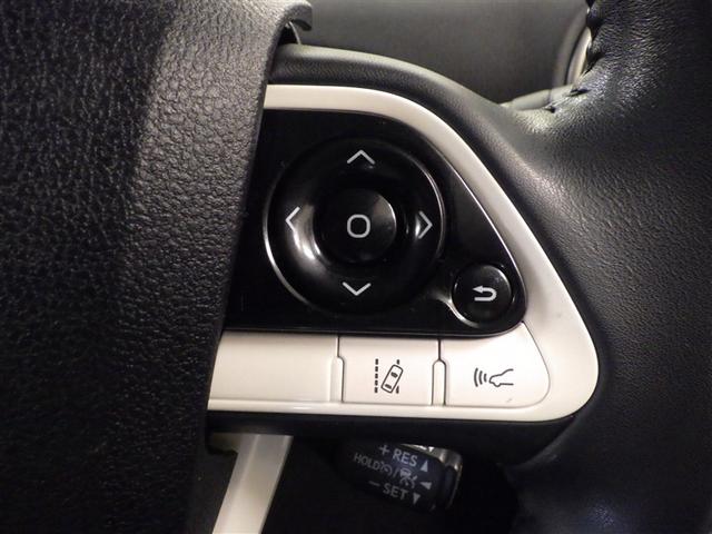 プリウス Ａ　衝突軽減ブレーキシステム　Ｂモニタ　ＬＥＤヘッド　クルーズコントロール　セキュリティー　スマートキー　パワーステアリング　ＥＴＣ　アルミホイル　オートエアコン　ＳＲＳ　ＡＢＳ　パワーウィンドウ　ＶＳＣ（15枚目）