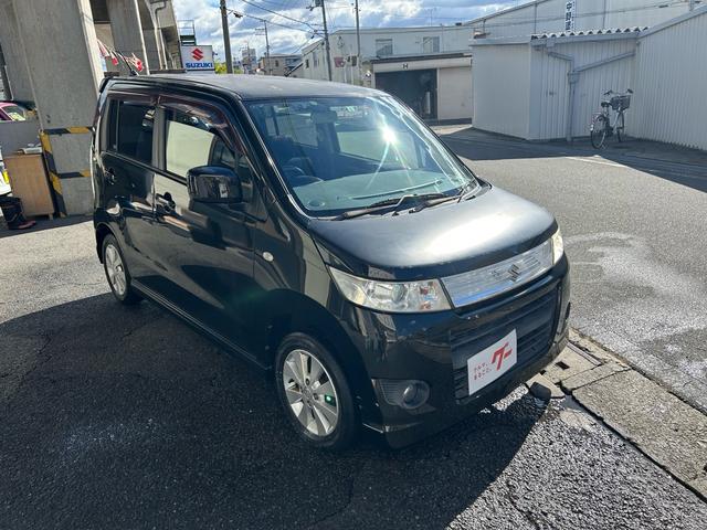 ワゴンRスティングレー X ナビ TV ETC スマートキー プッシュスタート オートエアコン 電動格納ミラー アルミホイール(3枚目)