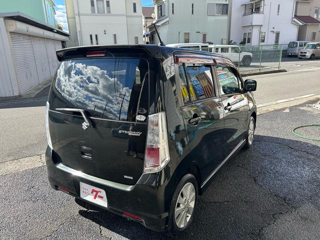 ワゴンRスティングレー X ナビ TV ETC スマートキー プッシュスタート オートエアコン 電動格納ミラー アルミホイール(4枚目)