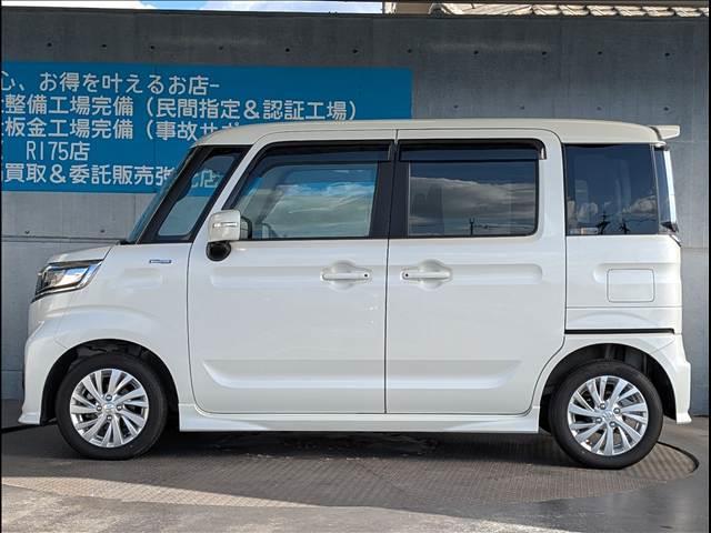 スペーシアカスタム ハイブリッドGS フルセグナビ 全方位カメラ ETC 左側電動スライドドア LEDヘッドライト ワンオーナー(8枚目)