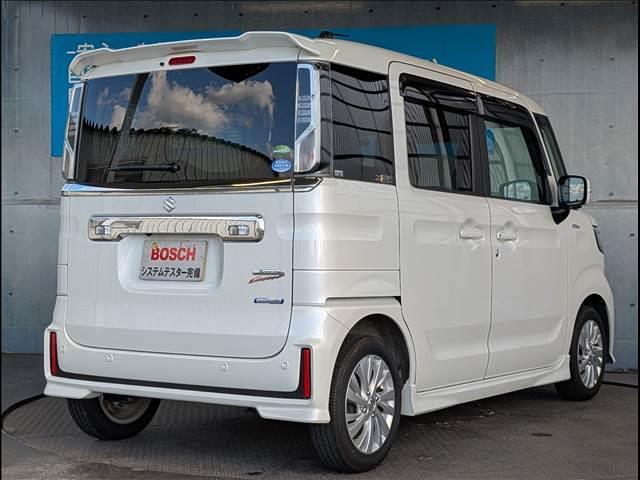 スペーシアカスタム ハイブリッドGS フルセグナビ 全方位カメラ ETC 左側電動スライドドア LEDヘッドライト ワンオーナー(11枚目)