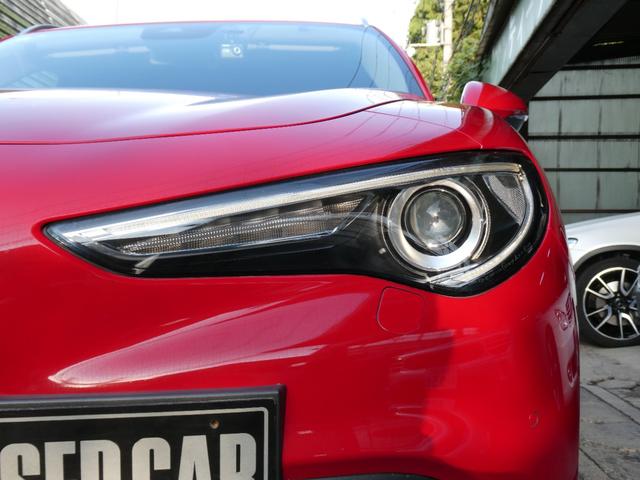 ステルヴィオ ２．２ターボ　ディーゼルＱ４　４ＷＤ　本革シート　アダプティブクルーズコントロール　パドルシフト　ディスプレイオーディオ　電動リヤゲート　スマートキー　記録簿　スペアキー（9枚目）