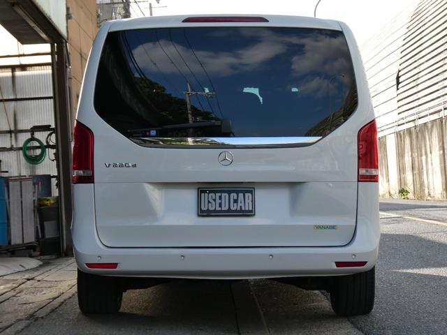 Vクラス V220d アバンギャルド ロング レーダーセーフティPKG 360°カメラ 本革シート リヤツインモニター 電動両側スライドドア パワーバックゲート 純正ナビ・TV・バックカメラ 衝突軽減ブレーキ レーンキープアシスト ディストロ(23枚目)