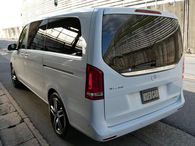 Vクラス V220d アバンギャルド ロング レーダーセーフティPKG 360°カメラ 本革シート リヤツインモニター 電動両側スライドドア パワーバックゲート 純正ナビ・TV・バックカメラ 衝突軽減ブレーキ レーンキープアシスト ディストロ(25枚目)