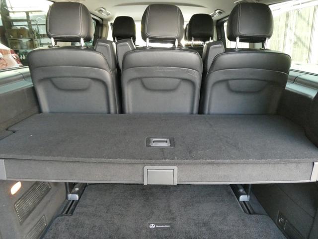 Vクラス V220d アバンギャルド ロング レーダーセーフティPKG 360°カメラ 本革シート リヤツインモニター 電動両側スライドドア パワーバックゲート 純正ナビ・TV・バックカメラ 衝突軽減ブレーキ レーンキープアシスト ディストロ(33枚目)