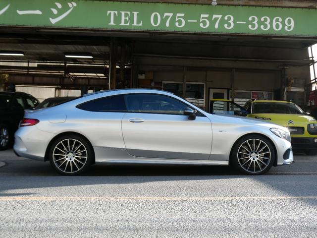 Ｃクラス Ｃ４３　４マチッククーペ　Ｃ４３　４マチッククーペ（４名）　レーダーセーフティＰＫＧ　Ｂカメラ　レザーシート＆ヒーター　純正１９ＡＷ　純正ナビ・ＴＶ　保証書　取扱説明書　記録簿　スペアキー　９速ＡＴ（23枚目）