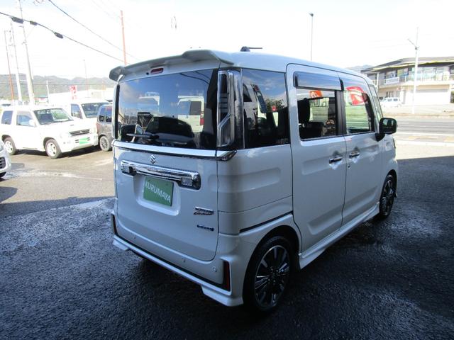 スペーシアカスタム ハイブリッドXSターボ 純正全方位カメラナビ付 カスタムターボ 純正9インチ全方位カメラナビ Bluetooth 衝突被害軽減システム レーンアシスト クリアランスソナー スマートキー アイドリングストップ(6枚目)