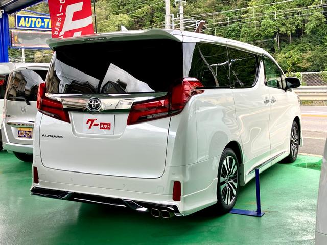 アルファード 2.5S Cパッケージ ワンオーナー車 モデリスタフルエアロ マフラー サンルーフ 3眼LEDヘッドライト デジタルミラー レーダークルーズ 純正10型ナビ 両側電動スライドドア パワーバックドア ドライブレコーダー(4枚目)