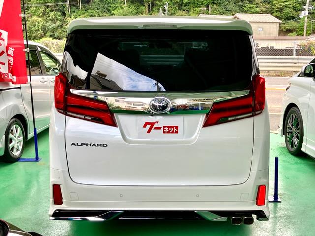 アルファード 2.5S Cパッケージ ワンオーナー車 モデリスタフルエアロ マフラー サンルーフ 3眼LEDヘッドライト デジタルミラー レーダークルーズ 純正10型ナビ 両側電動スライドドア パワーバックドア ドライブレコーダー(8枚目)