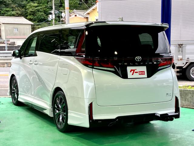 ヴェルファイアハイブリッド Ｚ　プレミア　Ｅ－ＦＯＵＲ　ＧＲエアロ　ワンオーナー車　左右独立ムーンルーフ　茶内装　デジタルインナーミラー　純正１４型ＤＡ　置くだけ充電　パワーバックドア（6枚目）