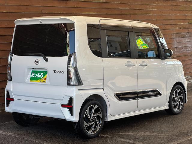 タント カスタムＲＳスタイルセレクション　両側パワスラ　純正ナビ　フルセグ　Ｂｌｕｅｔｏｏｔｈ　全周囲カメラ　ＥＴＣ　ドライブレコーダー　ＴＶキャンセラー　黒革調シートカバー　シートヒーター　オートエアコン　ＬＥＤオートライト　スマートキー（36枚目）