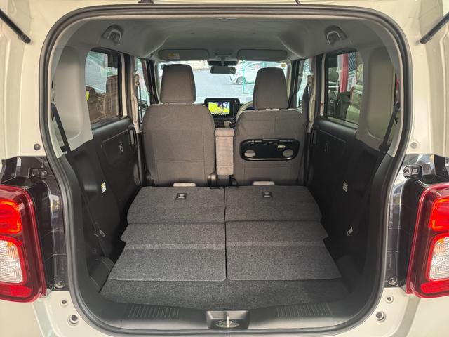 ワゴンＲスマイル ハイブリッドＸ　両側電動スライドドア　純正９インチナビ　全周囲カメラ　フルセグ　Ｂｌｕｅｔｏｏｔｈ　ヘッドアップディスプレイ　運転席シートヒーター　オートエアコン　アダプティブクルーズ　障害物センサー　フロアマット（27枚目）