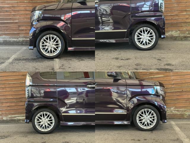 N-BOXカスタム Lターボ 純正ナビ フルセグTV Bluetooth バックカメラ ETC アダプティブクルーズコントロール シートヒーター 両側パワースライド オートエアコン ドアバイザー フロアマット(6枚目)