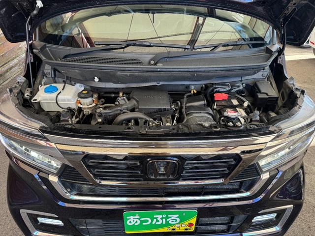 N-BOXカスタム Lターボ 純正ナビ フルセグTV Bluetooth バックカメラ ETC アダプティブクルーズコントロール シートヒーター 両側パワースライド オートエアコン ドアバイザー フロアマット(34枚目)