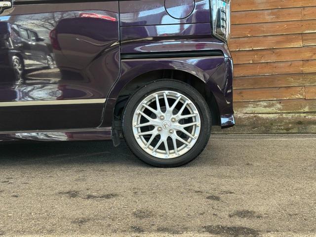 N-BOXカスタム Lターボ 純正ナビ フルセグTV Bluetooth バックカメラ ETC アダプティブクルーズコントロール シートヒーター 両側パワースライド オートエアコン ドアバイザー フロアマット(52枚目)