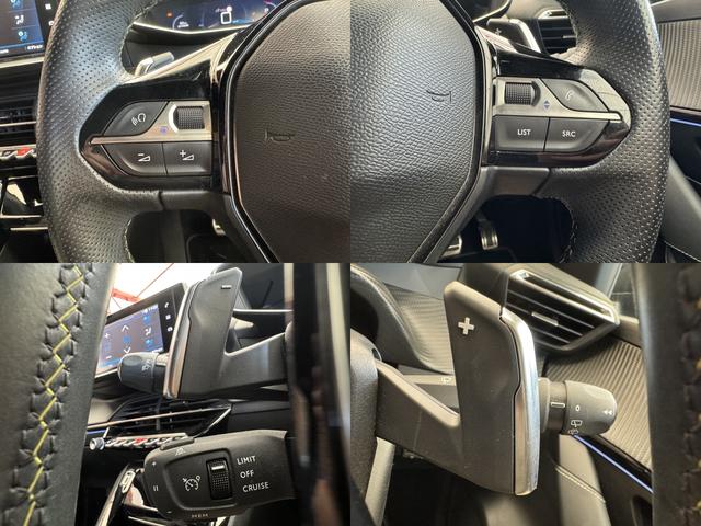 ２０８ ＧＴライン　ディスプレイオーディオ　アップルカープレイ　アンドロイドオート　ミラーリンク　Ｂｌｕｅｔｏｏｔｈ　ＥＴＣ　前後ドラレコ　アダプティブクルーズコントロール　フロアマット　パドルシフト（17枚目）