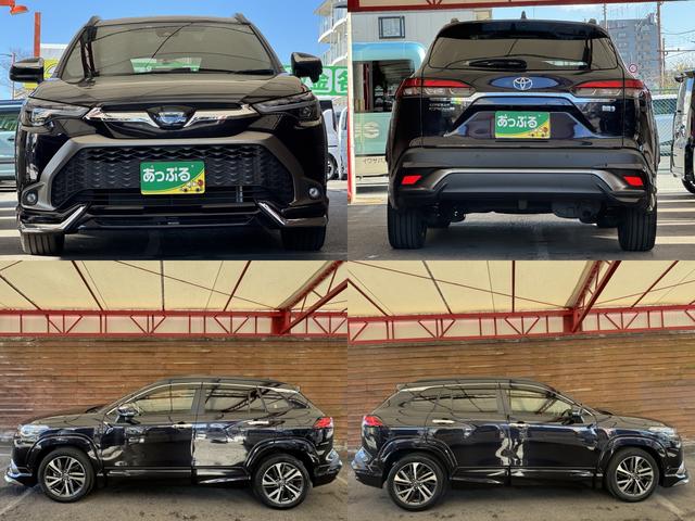 カローラクロス ハイブリッド　Ｚ　モデリスタフルエアロ　メッキガーニッシュ　半革シート　純正ナビ　フルセグＴＶ　Ｂｌｕｅｔｏｏｔｈ　ＤＩＳＣ　バックカメラ　ＥＴＣ　前後ドラレコ　パワートランク　シートヒーター　パワーシート（4枚目）