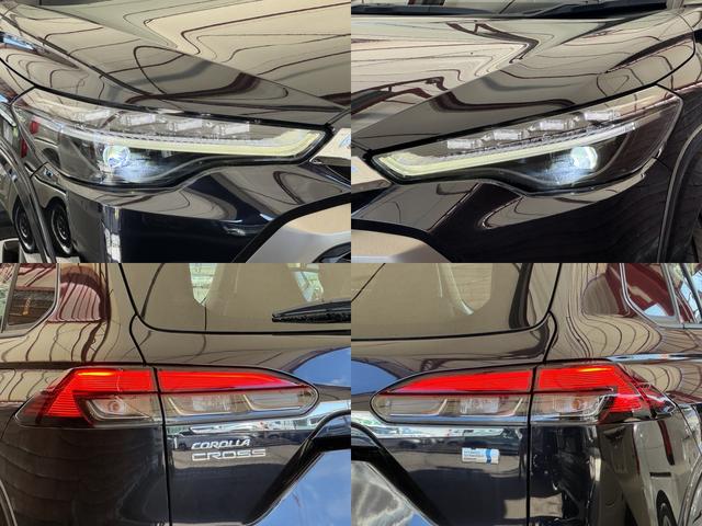 カローラクロス ハイブリッド　Ｚ　モデリスタフルエアロ　メッキガーニッシュ　半革シート　純正ナビ　フルセグＴＶ　Ｂｌｕｅｔｏｏｔｈ　ＤＩＳＣ　バックカメラ　ＥＴＣ　前後ドラレコ　パワートランク　シートヒーター　パワーシート（7枚目）